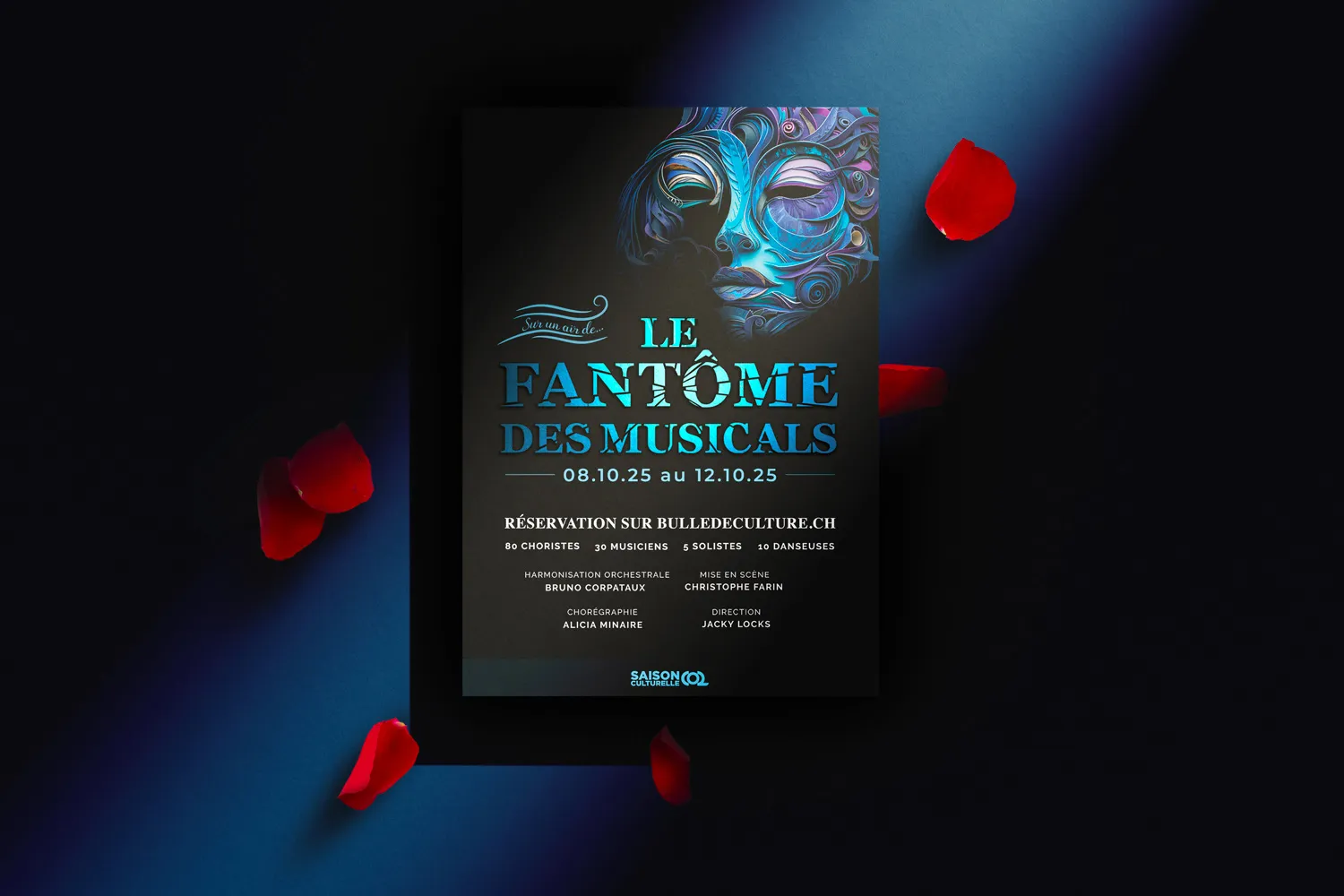 Aperçu du projet Le Fantôme des Musicals