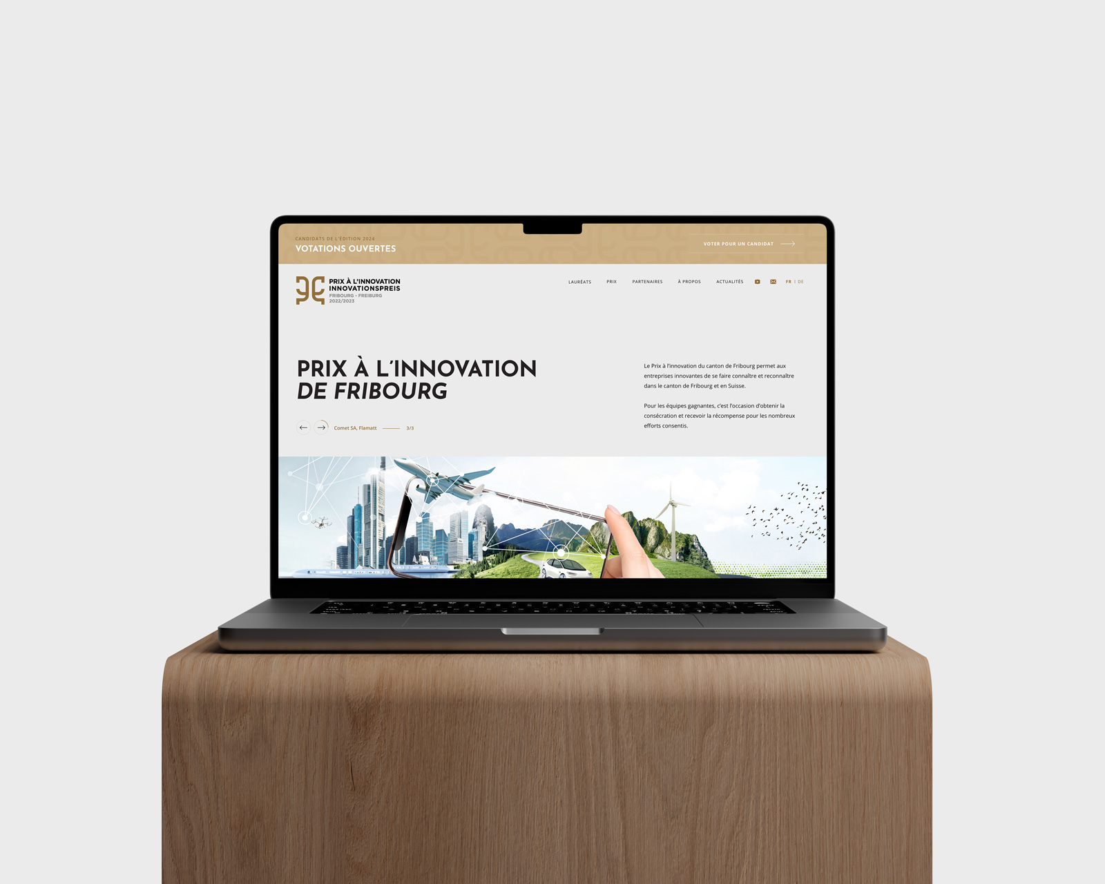 Aperçu du projet Prix à l'innovation de Fribourg 1