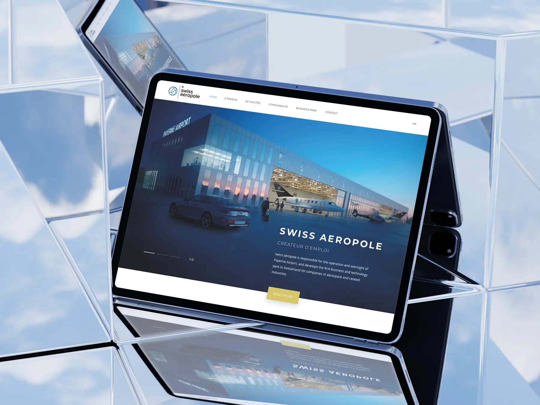 Aperçu du projet Swiss Aeropole 1